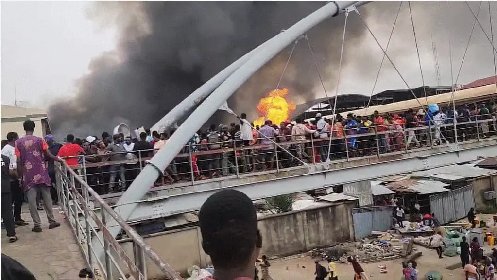 KMA and NADMO Order Traders to Evacuate Blue Light Arena After Devastating Fire