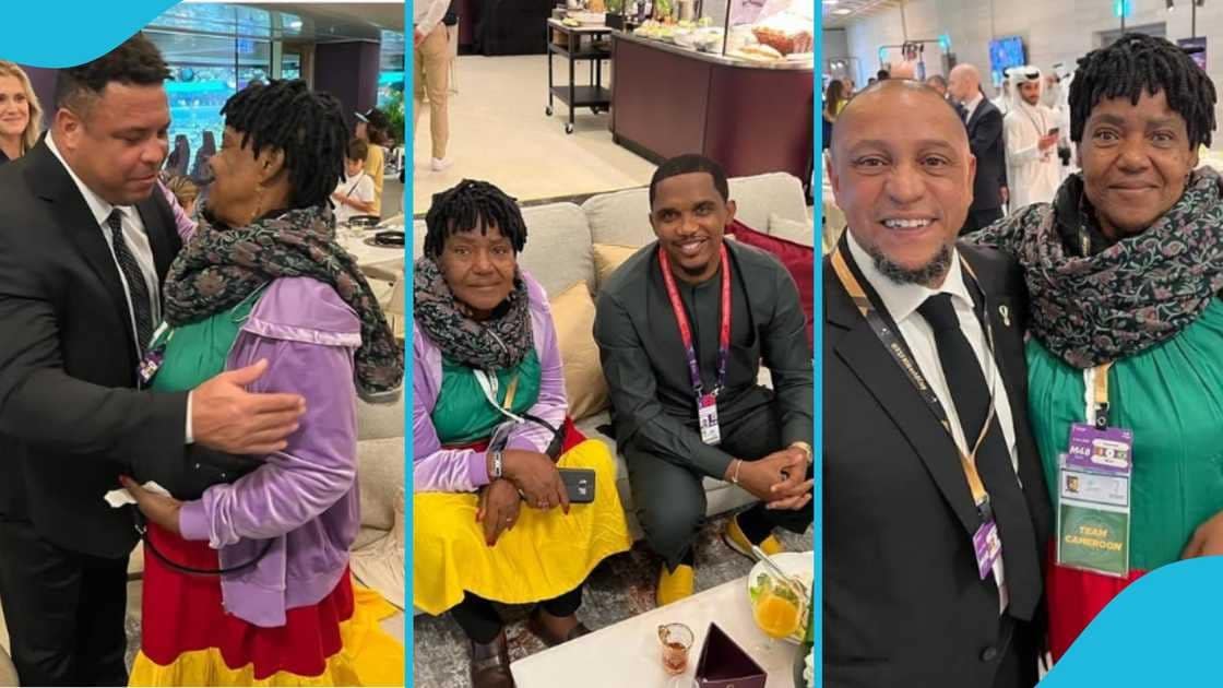 Samuel Eto’o Celebrates Mother's Birthday in Style with Football Legends