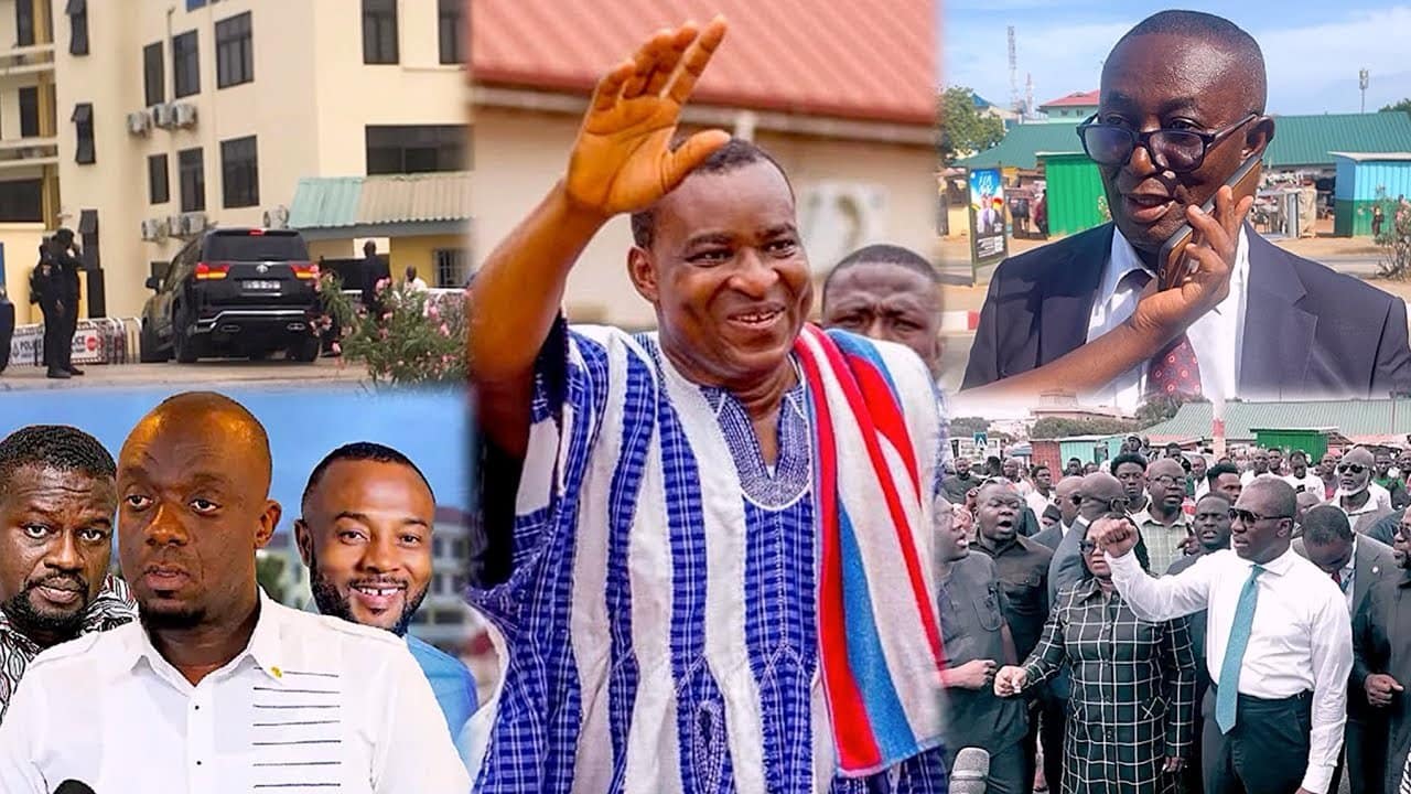 From Limping to Laughing: Wontumi Visits Party HQ in White to Show Gratitude