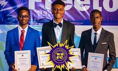 Three Ghanaian Students Recognized at WAEC International Excellence Awards