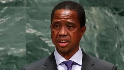 Zambia’s Former President Edgar Lungu Dies at 68