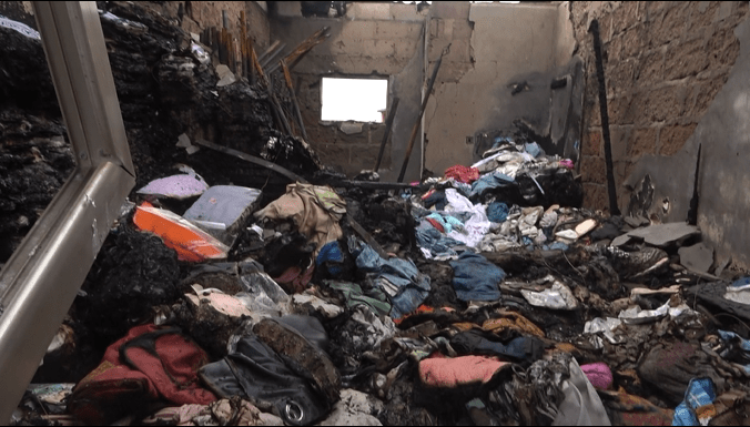 Fire Destroys Millions in Goods at Lapaz Market