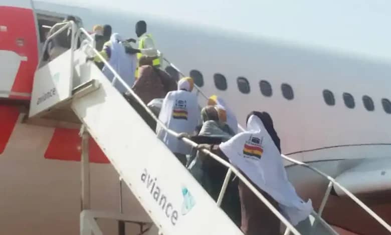 First Ghanaian Pilgrims Touch Down in Saudi Arabia for 2025 Hajj