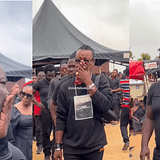 HEARTWARMING: Kumawood Stars Weep Bitterly At Osei Tutu's Funeral