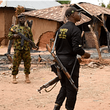 Soldiers deployed to the area