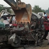 Father and Son Die in Tragic Crash with Abandoned Mini Bus on Sawla-Tuna Highway