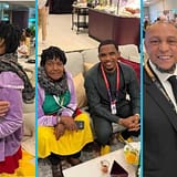 Samuel Eto’o Celebrates Mother's Birthday in Style with Football Legends