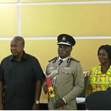 Mahama Pledges Full Support to Police After Swearing in New IGP