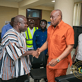 Volta Minister and Ghana Gas Officials Address Delays in Housing Project for Tidal Wave Victims