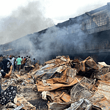 KMA and NADMO Order Traders to Evacuate Blue Light Arena After Devastating Fire