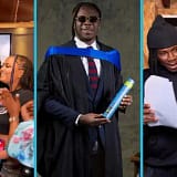 stonebwoy stuns fans with master’s degree, wife throws epic party