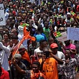 Hundreds of opposition militants and civil society members took to the streets of Lomé on Sunday, 4th May, to voice their anger over what they are calling an “authoritarian and undemocratic” shift in Togo’s political system.